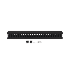 Organizador de Cable Vertical de 24 Unidades Rack Sencillo, Compatible con Racks Serie EIRL y EIQR