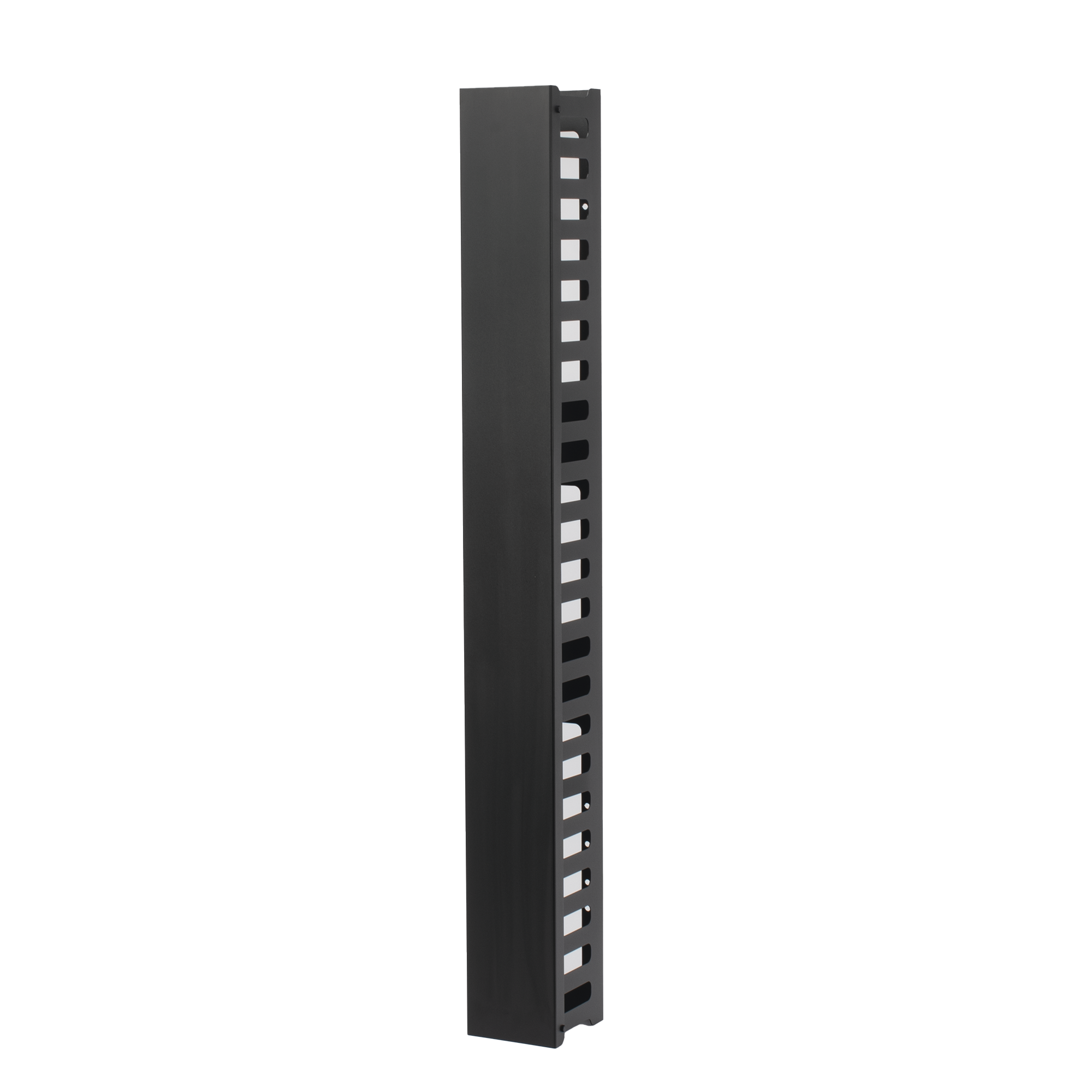 Organizador de Cable Vertical de 24 Unidades Rack Sencillo, Compatible con Racks Serie EIRL y EIQR