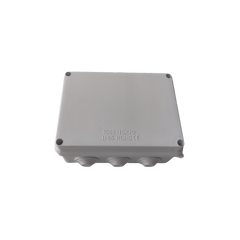 Caja de Derivación-Conexión para Exterior IP65 con 10 Entradas / 150 x 110 x 70 mm / Sellado Seguro con Empaque + 4 Tornillos / Resiste Agua, Polvo y Sol Directo