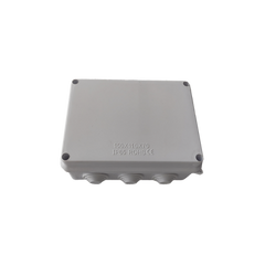 Caja de Conexiones Impermeable IP65, 10 Entradas, Dimensiones 150 x 110 x 70 mm, para Instalaciones Industriales, Comerciales y Residenciales, Incluye Tornillería para su Instalación