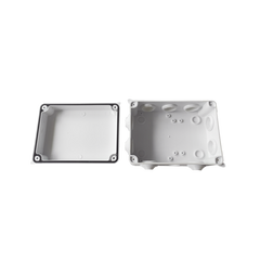 Caja de Conexiones Impermeable IP65, 10 Entradas, Dimensiones 150 x 110 x 70 mm, para Instalaciones Industriales, Comerciales y Residenciales, Incluye Tornillería para su Instalación