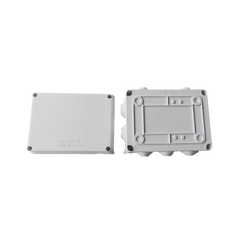 Caja de Derivación-Conexión para Exterior IP65 con 10 Entradas / 150 x 110 x 70 mm / Sellado Seguro con Empaque + 4 Tornillos / Resiste Agua, Polvo y Sol Directo