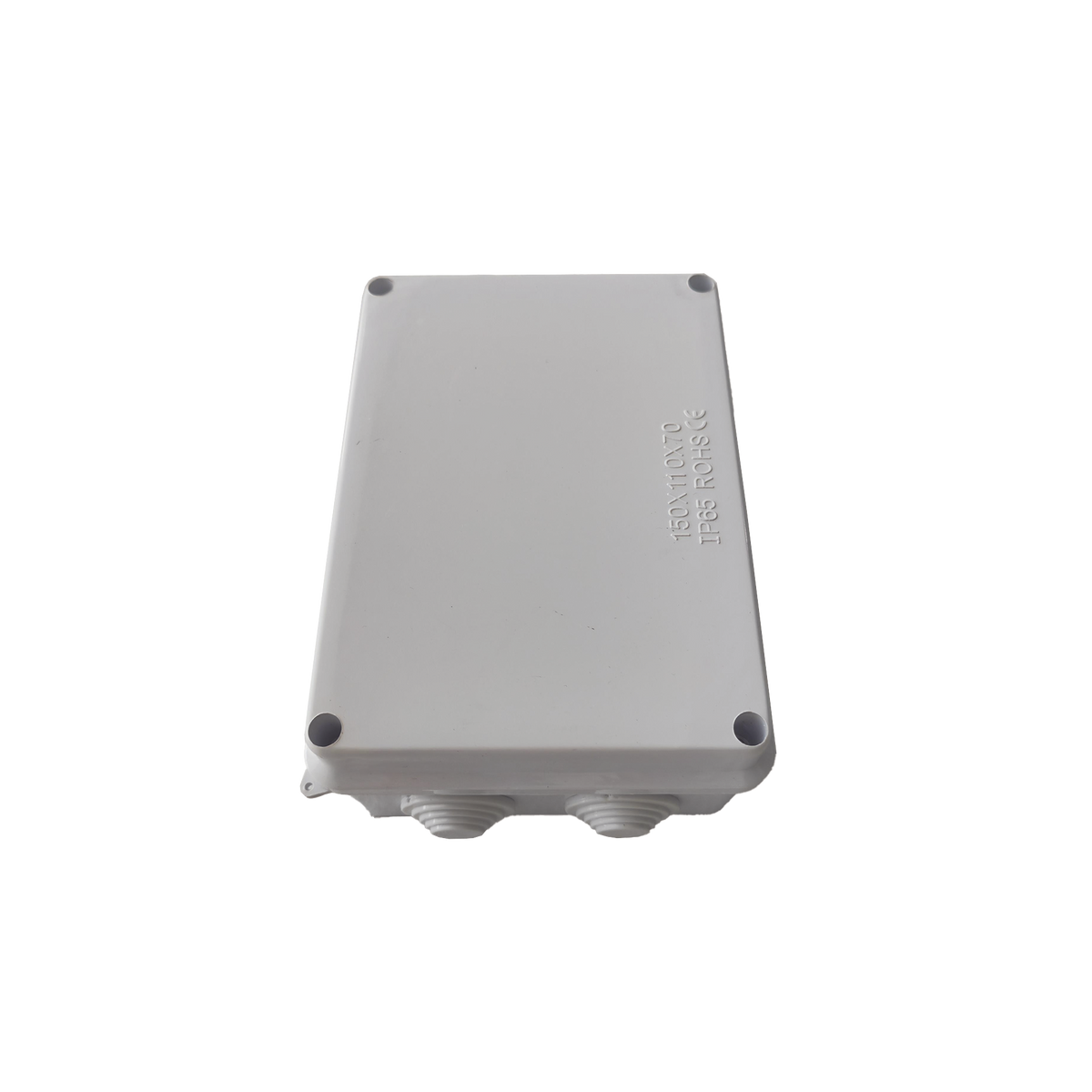 Caja de Derivación-Conexión para Exterior IP65 con 10 Entradas / 150 x 110 x 70 mm / Sellado Seguro con Empaque + 4 Tornillos / Resiste Agua, Polvo y Sol Directo