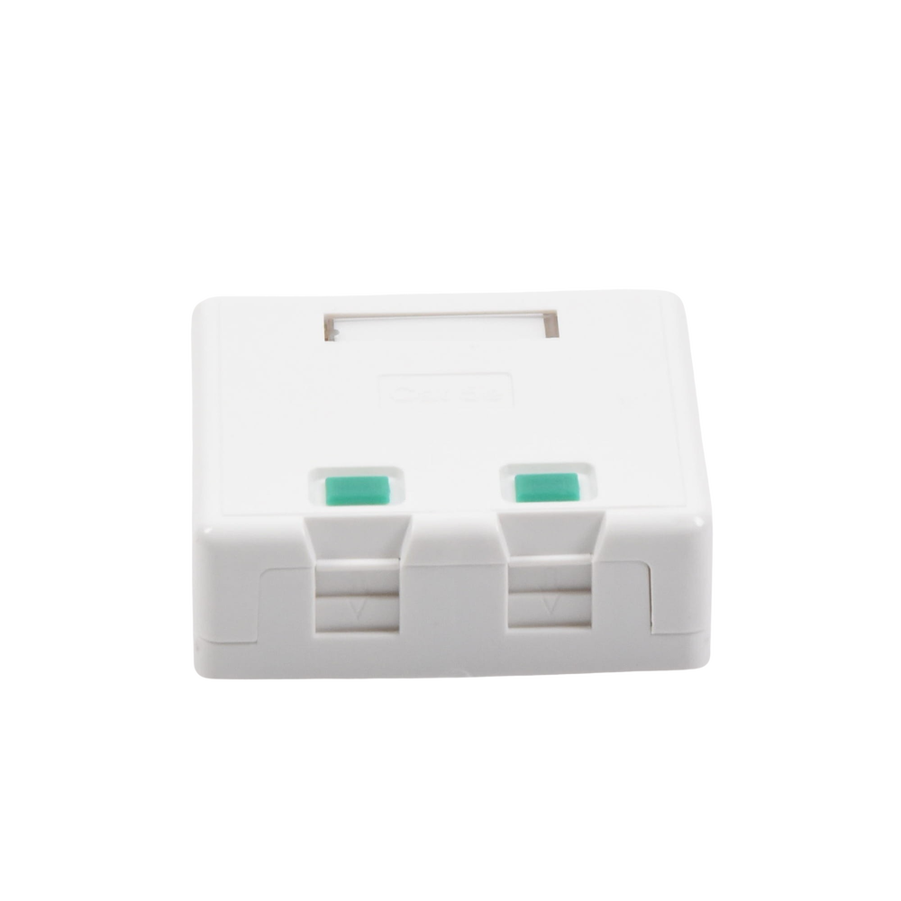 Caja de Pared con 2 Puertos Keystone, No Incluye Jacks
