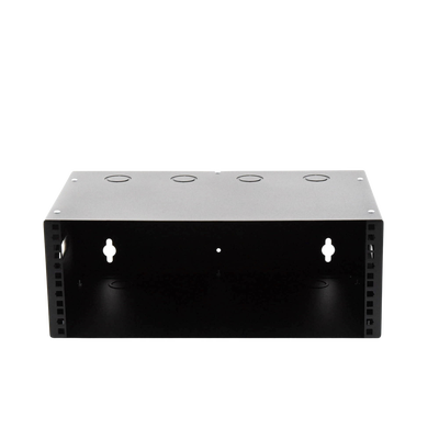 Gabinete para Montaje en Pared liviano, 4 Unidades de rack, Profundidad máxima de trabajo 250 mm, Se envía el Gabinete Armado.