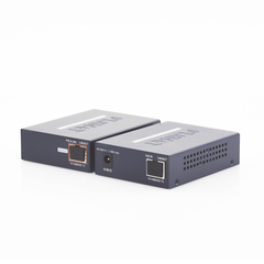 Kit Transmisor y Receptor PoE de Largo Alcance Sobre Coaxial Hasta 1 km