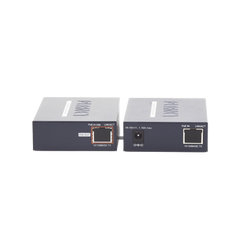 Kit Transmisor y Receptor PoE de Largo Alcance Sobre Coaxial Hasta 1 km
