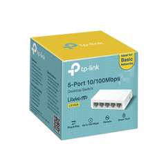 Switch para escritorio 5 puertos 10/100Mbps