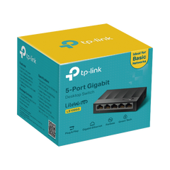Switch para escritorio 5 puertos 10/100/1000Mbps