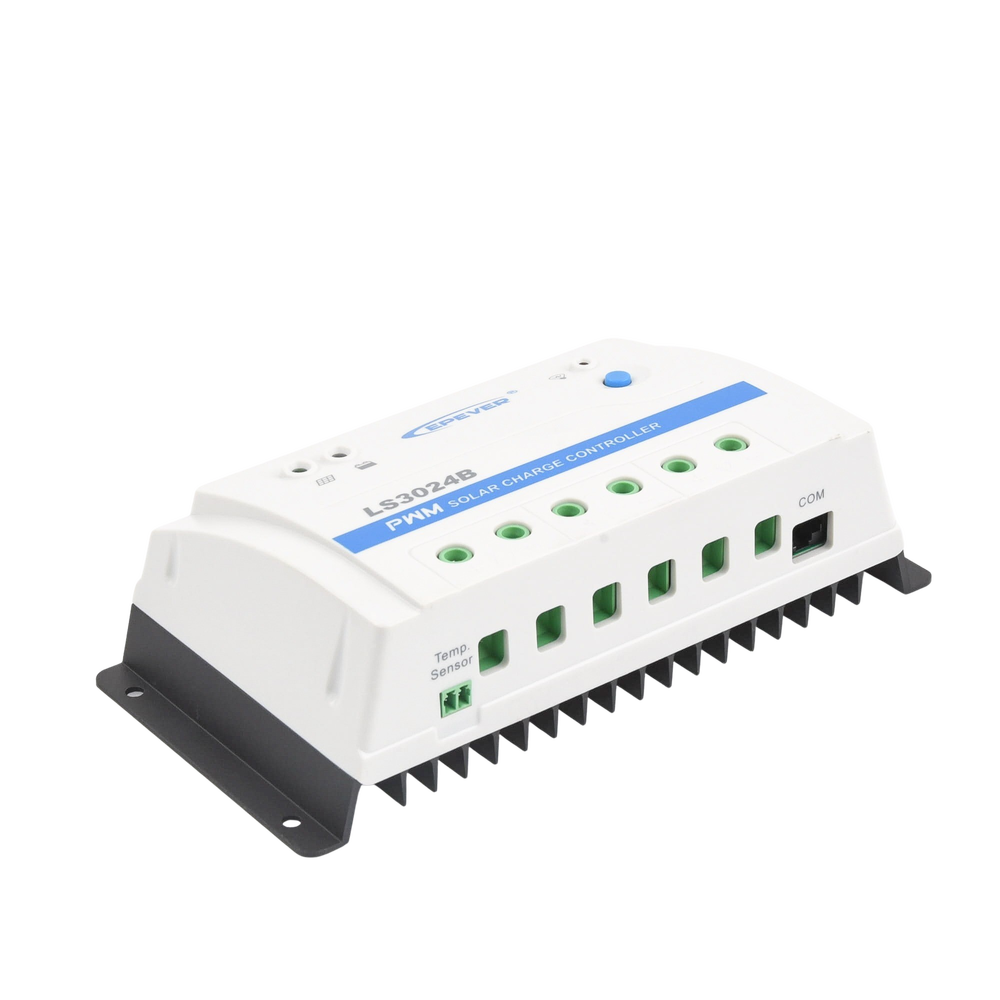 Controlador Solar PWM / 30A / 12/24V / RS-485 / Baterías Gel-AGM-Selladas / Parámetros Configurables