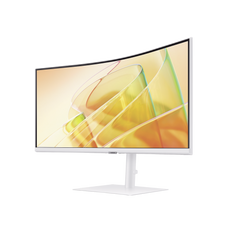 Monitor Curvo 34" Color Blanco / Aspecto 21:9 / Resolucion 3440 x 1440 / Frecuencia 100Hz / Entradas de Video HDMI / DisplayPort / Compatible VESA 100x100 / bocinas integradas
