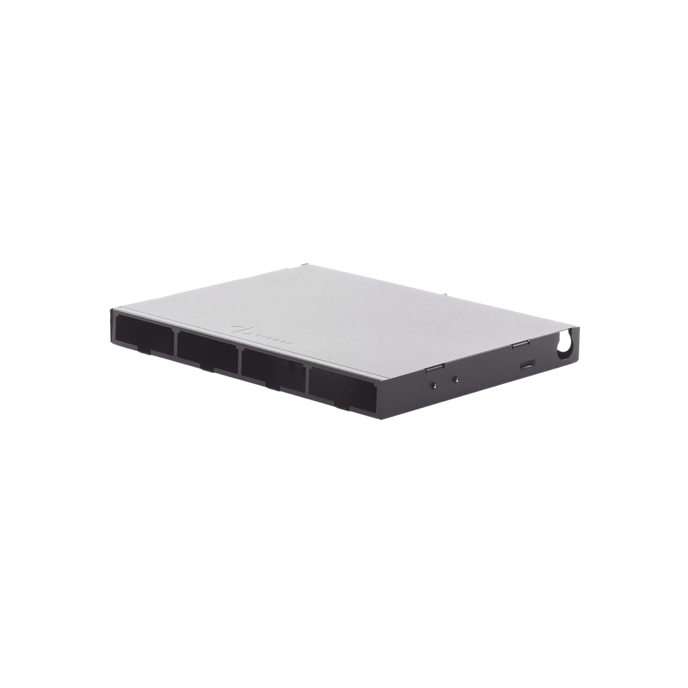 Distribuidor de Fibra Óptica de Alta Densidad LigthVerse *Core* Para Rack de 19 Pulgadas, Acepta 4 Placas Plug and Play, Hasta 96 Fibras, 1 UR