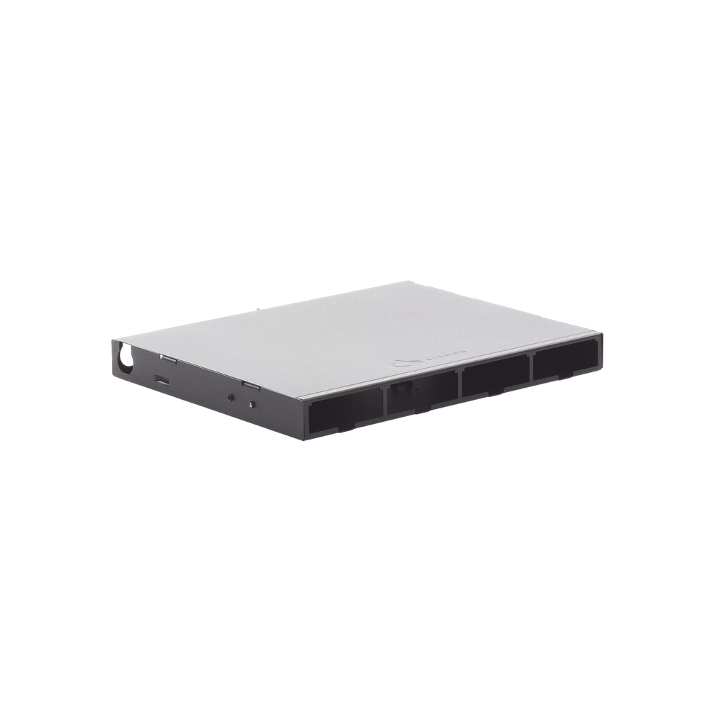 Distribuidor de Fibra Óptica de Alta Densidad LigthVerse *Core* Para Rack de 19 Pulgadas, Acepta 4 Placas Plug and Play, Hasta 96 Fibras, 1 UR