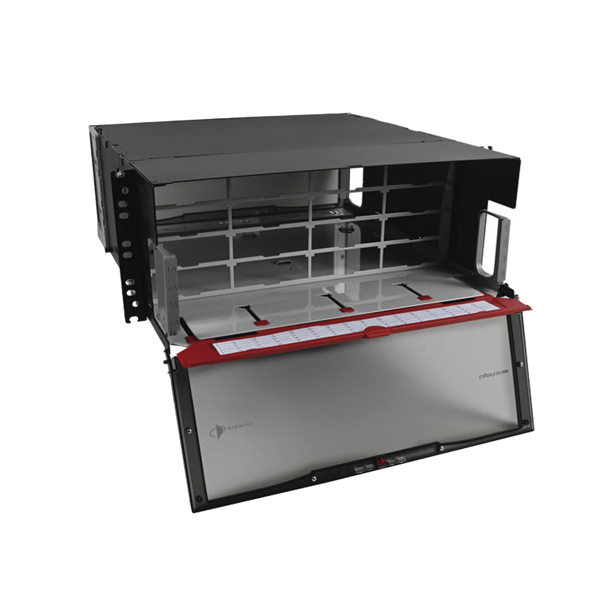 Distribuidor de Fibra Óptica de Alta Densidad LigthVerse *Pro* Para Rack de 48.26 cm (19 Pulgadas), Acepta 16 Placas Plug and Play, Hasta 384 Fibras, 4 UR