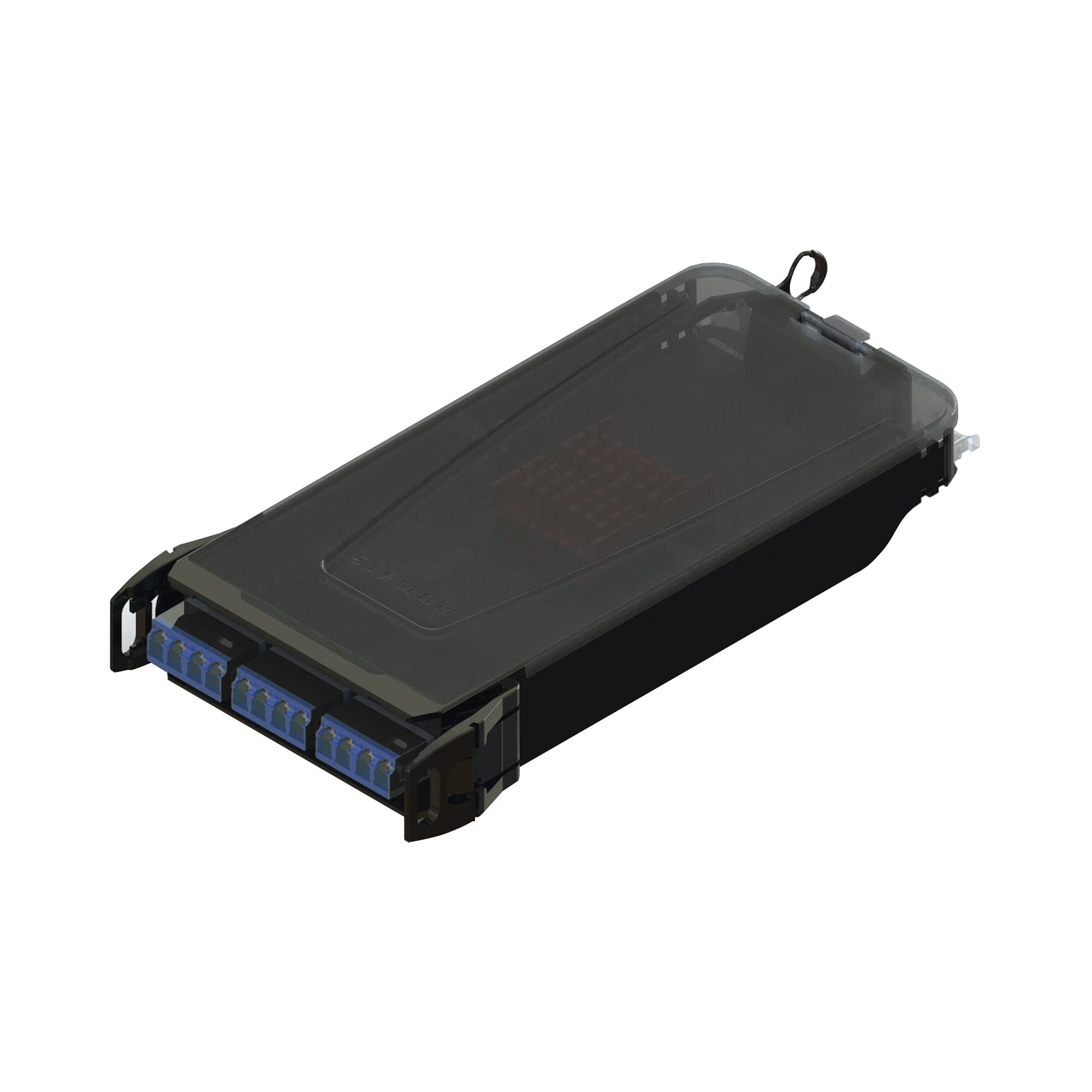 Cassette para Empalme (Fusión) LightVerse, Hasta 12 Fibras, Conectores LC/UPC Shuttered, para Fibra Monomodo, 900um, 1 Metro (3.28 Pies)