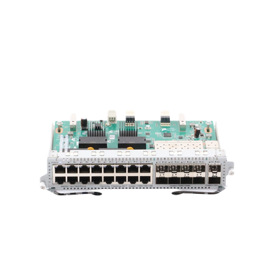 Tarjeta de Red con 16 puertos RJ45 1Gb, 8 puertos SFP 1Gb y 2 puertos SFP+ 10Gb para Chasis RG-NBS6002