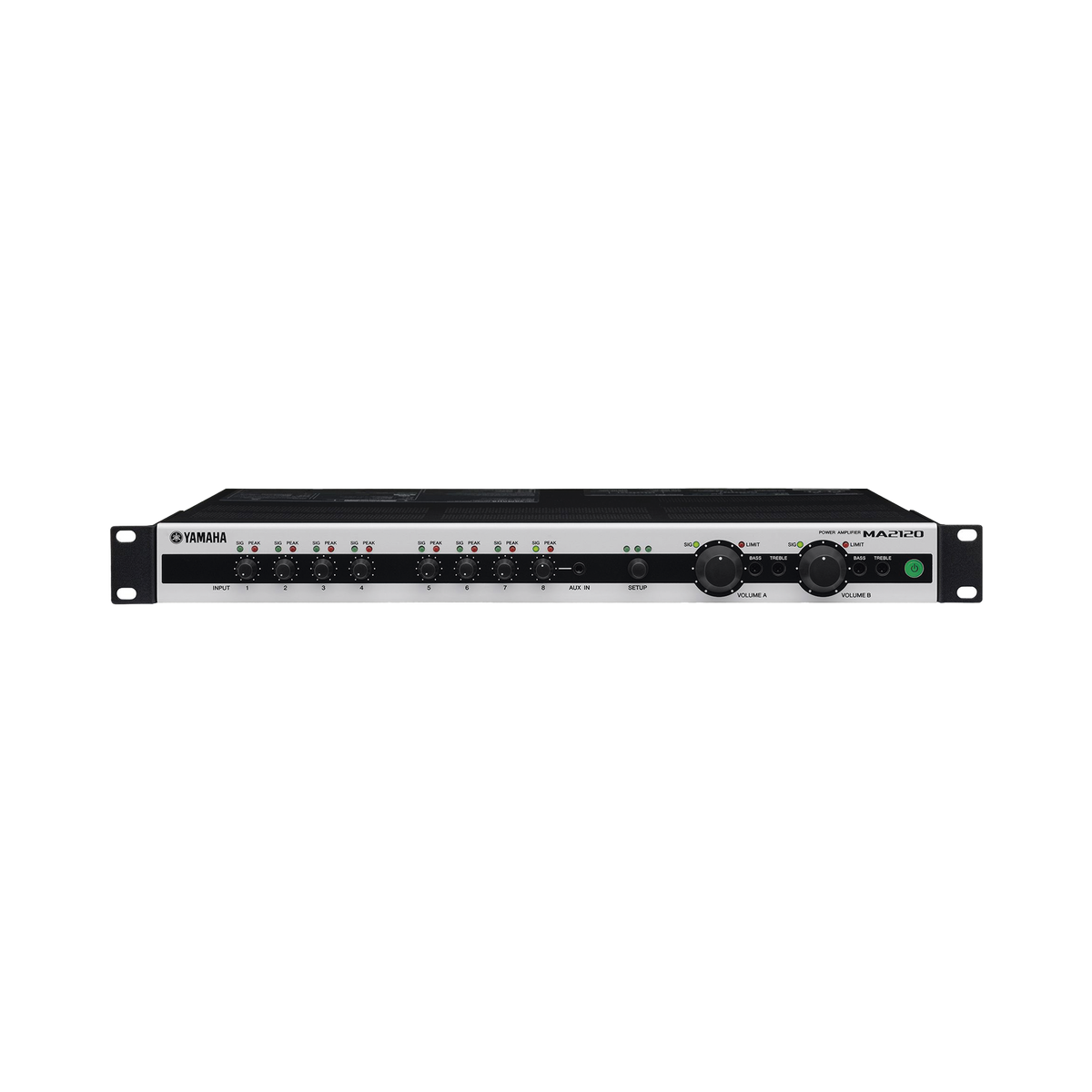 Mezclador Amplificador | 2 zonas | 120w a 70/100V | 100w a 8&Omega; | DSP Integrado