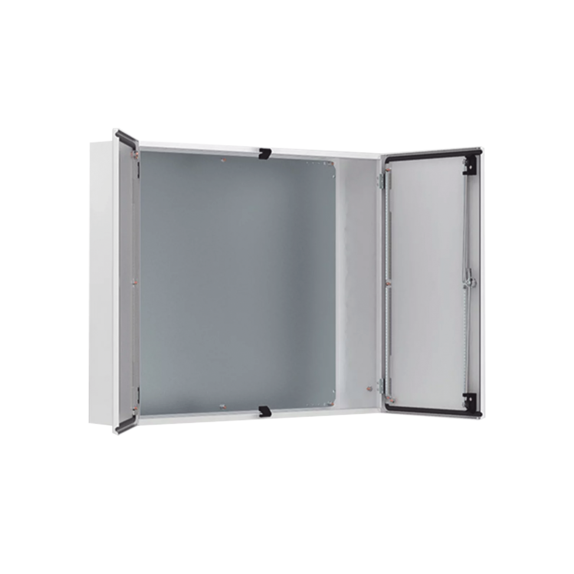 Gabinete de Doble Puerta, 800 x 1200 x 300 mm, de Acero Dulce. Protección NEMA 12, IP55, IK10