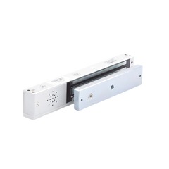 Chapa magnética 600Lb con  Buzzer de alarma de puerta abierta / LED indicador de estado /  Sensor de estado de placa/ Libre de Magnetismo Residual