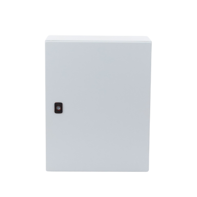 Gabinete de Uso Exterior NEMA 4/12; IP66; IK10, 500 x 400 x 260 mm, De Acero, Color Gris Claro