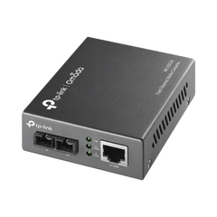 Convertidor Fibra Óptica Multimodo /  1 Puerto RJ45 10/100 Mbps / Puerto Fibra Óptica SC 100 Mbps / Hasta 2 Km / Plug and Play