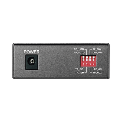 Convertidor Fibra Óptica WDM Monomodo / 1 puerto RJ45 10/100 Mbps / 1 puerto SC/UPC 100 Mbps /  Hasta 20 Km / Para su Funcionamiento Requiere el Modelo MC112CS / Plug and Play