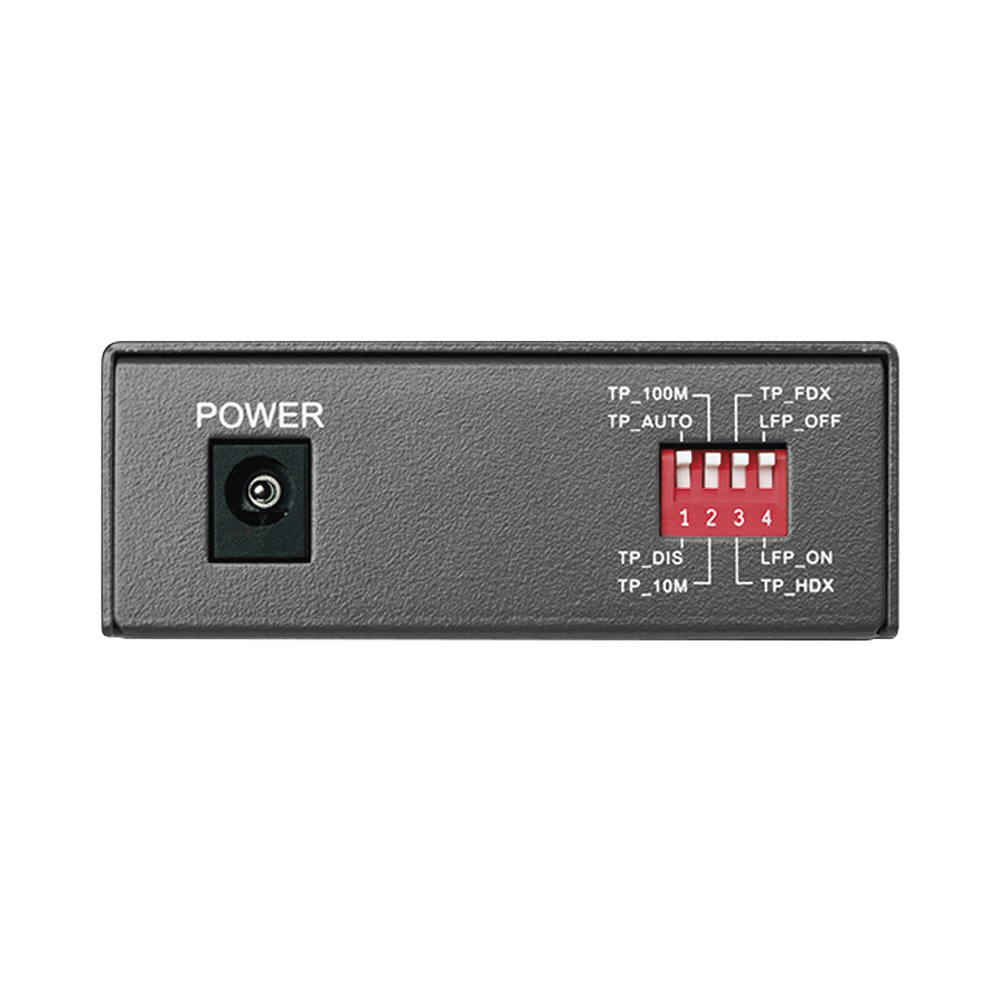 Convertidor Fibra Óptica WDM Monomodo / 1 puerto RJ45 10/100 Mbps / 1 puerto SC/UPC 100 Mbps /  Hasta 20 Km / Para su Funcionamiento Requiere el Modelo MC111CS / Plug and Play