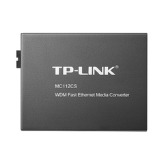Convertidor Fibra Óptica WDM Monomodo / 1 puerto RJ45 10/100 Mbps / 1 puerto SC/UPC 100 Mbps /  Hasta 20 Km / Para su Funcionamiento Requiere el Modelo MC111CS / Plug and Play