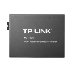 Convertidor Fibra Óptica WDM Monomodo / 1 puerto RJ45 10/100 Mbps / 1 puerto SC/UPC 100 Mbps /  Hasta 20 Km / Para su Funcionamiento Requiere el Modelo MC111CS / Plug and Play
