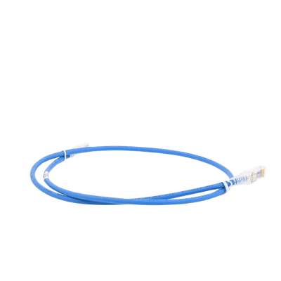 Patch Cord MC5 Modular Cat5e UTP, CM/LS0H, 3ft, Color Azul, Versión Bulk (Sin Empaque Individual)