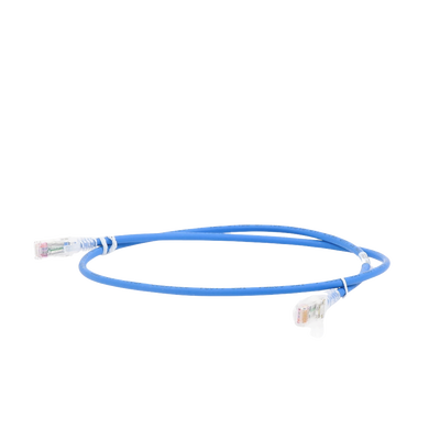 Patch Cord MC5 Modular Cat5e UTP, CM/LS0H, 3ft, Color Azul, Versión Bulk (Sin Empaque Individual)