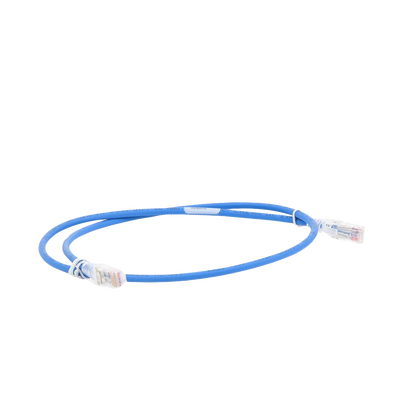 Patch Cord MC5 Modular Cat5e UTP, CM/LS0H, 7ft, Color Azul, Versión Bulk (Sin Empaque Individual)