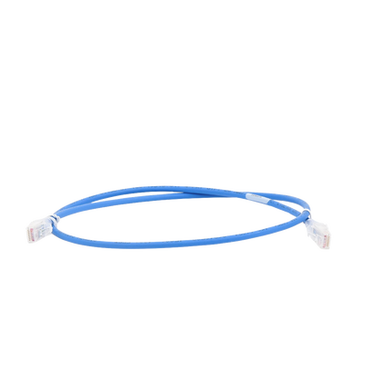Patch Cord MC5 Modular Cat5e UTP, CM/LS0H, 7ft, Color Azul, Versión Bulk (Sin Empaque Individual)
