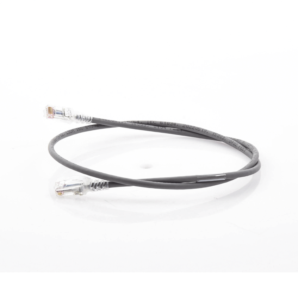 Patch Cord MC6 Modular Cat6 UTP, CM/LSOH1, 0.91 Metros (3 Pies), Color Gris