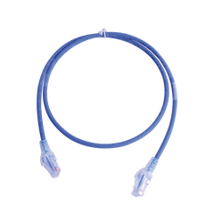 Patch Cord MC6 Modular Cat6 UTP, CM/LS0H, 0.91 Metros (3 Pies), Color Azul