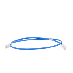Patch Cord MC6 Modular Cat6 UTP, CM/LS0H, 3ft, Color Azul, Versión Bulk (Sin Empaque Individual)