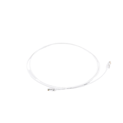 Patch Cord MC6 Modular Cat6 UTP, CM/LS0H, 5ft, Color Blanco, Diámetro Reducido (28AWG)