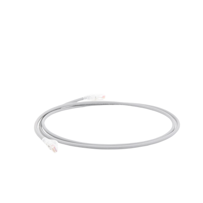 Patch Cord MC6 Modular Cat6 UTP, CM/LS0H, 5ft, Color Gris