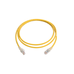 Patch Cord MC6 Modular Cat6 UTP, CM/LS0H, 5ft, Color Amarillo