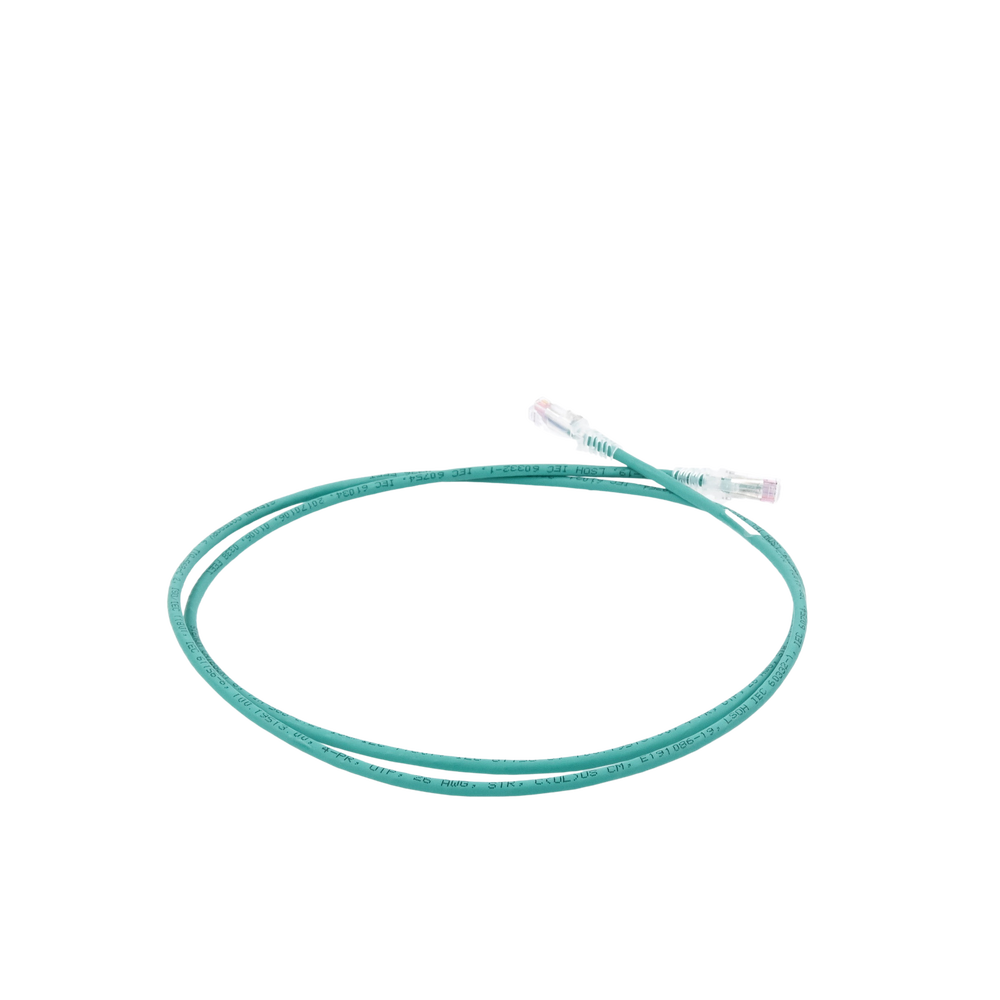Patch Cord MC6 Modular Cat6 UTP, CM/LS0H, 1.52 Metros (5 Pies), Color Verde