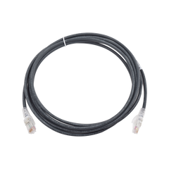 Patch Cord MC6 Modular Cat6 UTP, CM/LS0H, 2.13 Metros (7 Pies), Color Negro