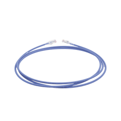 Patch Cord MC6 Modular Cat6 UTP, CM/LS0H, 7ft, Color Azul