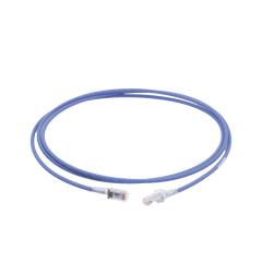 Patch Cord MC6 Modular Cat6 UTP, CM/LS0H, 2.13 Metros (7 Pies), Color Azul
