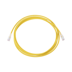Patch Cord MC6 Modular Cat6 UTP, CM/LS0H, 3.05 Metros (10 Pies), Color Amarillo