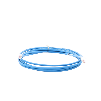 Patch Cord MC6 Modular Cat6 UTP, CM/LS0H, 10ft, Color Azul, Versión Bulk (Sin Empaque Individual)