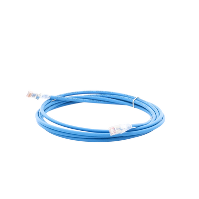Patch Cord MC6 Modular Cat6 UTP, CM/LS0H, 10ft, Color Azul, Versión Bulk (Sin Empaque Individual)
