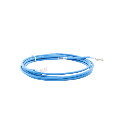 Patch Cord MC6 Modular Cat6 UTP, CM/LS0H, 10ft, Color Azul, Versión Bulk (Sin Empaque Individual)