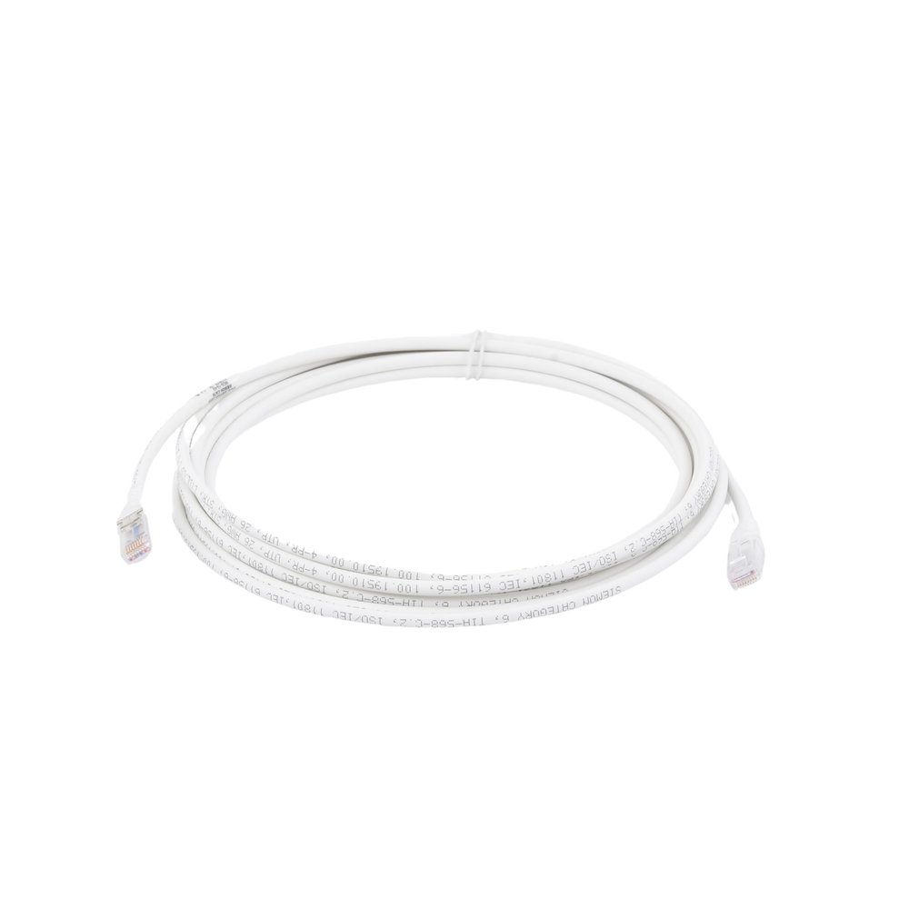 Patch Cord MC6 Modular Cat6 UTP, CM/LS0H, 4.57 Metros (15 Pies), Color Blanco