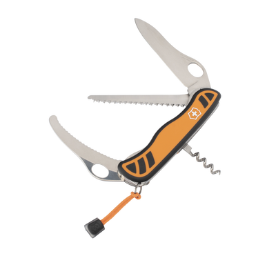 Navaja Victorinox Grande Hunter XT Grip Multiherramienta con Cachas y 6 Funciones. Hojas para una Mano.