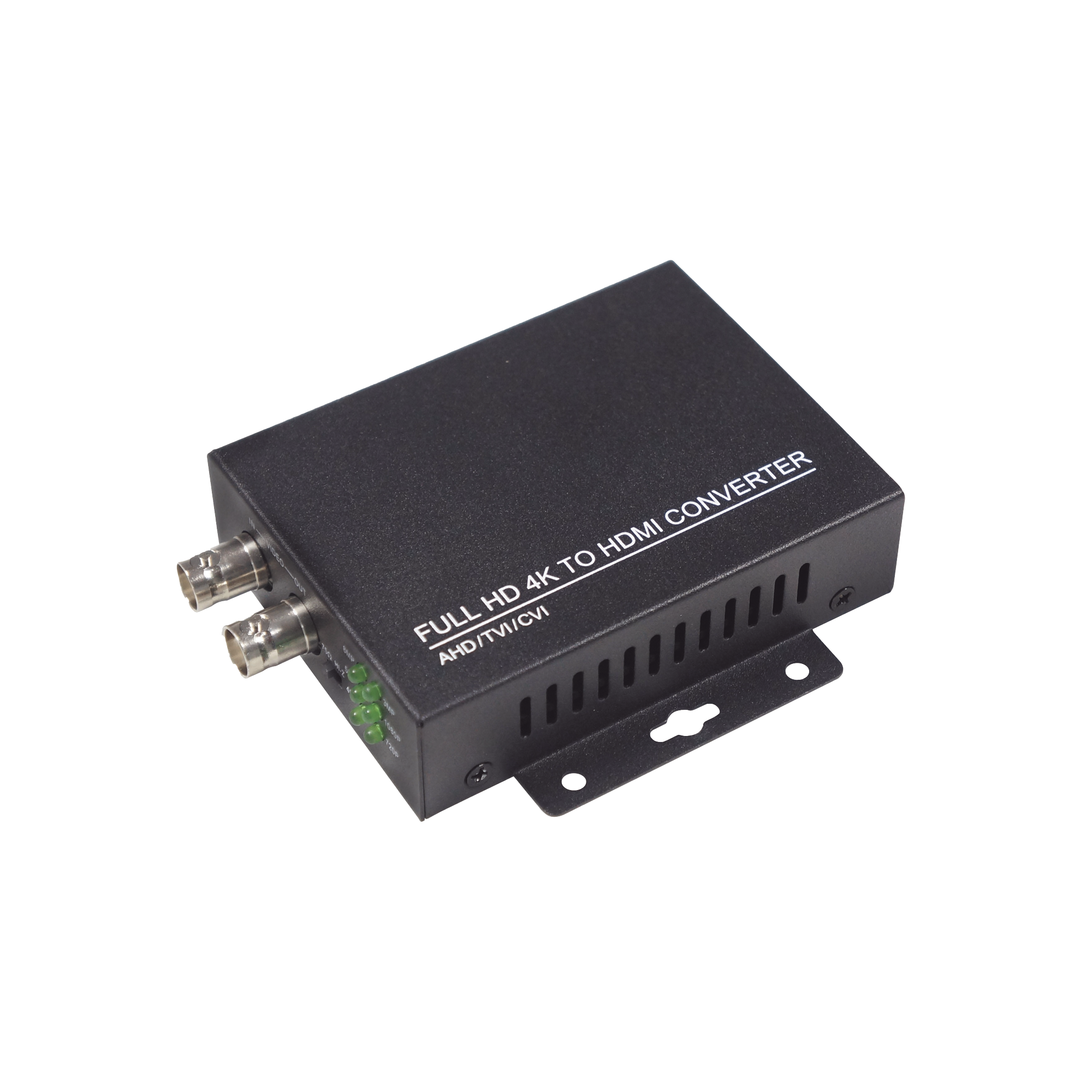 Convertidor de CVI, TVI, AHD, CVBS a HDMI, salida HDMI 1080P 60Fps / Bucle de salida CVBS / Soporta hasta 8MP CVI, 8MP TVI, 8MP AHD / Admite señal de entrada 960H / Incluye fuente de alimentación y cable BNC.